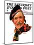 "Scotsman," Saturday Evening Post Cover, June 23, 1934-J.F. Kernan-Mounted Giclee Print