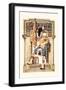 Scotsman with Drum and Flag-null-Framed Art Print