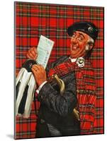 "Scotsman with Savings Bonds," October 9, 1943-Howard Scott-Mounted Giclee Print