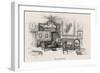 Scott, Abbotsford, Drawing-null-Framed Art Print