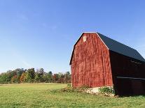 Barn in a field-Scott Barrow-Photographic Print