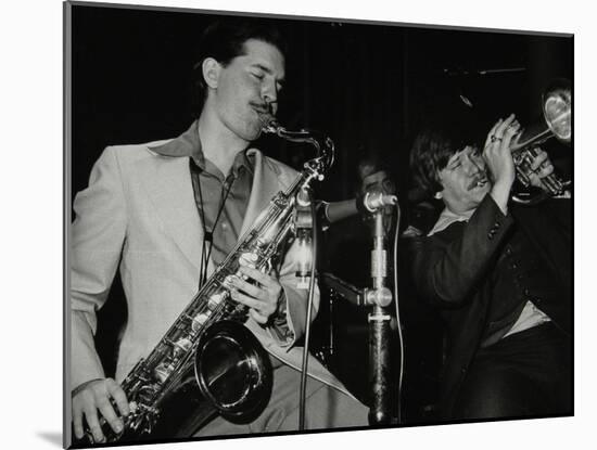 Scott Hamilton and Warren Vache Playing Live at the Pizza Express, London, 1979-Denis Williams-Mounted Photographic Print