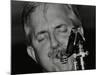 Scott Hamilton Playing Tenor Saxophone at the Fairway, Welwyn Garden City, Hertfordshire, 1999-Denis Williams-Mounted Photographic Print