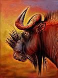 Black Wildebeast, 2021 (digital)-Scott J. Davis-Giclee Print