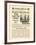 Scott Killed at the South Pole-The Vintage Collection-Framed Art Print