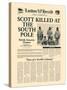 Scott Killed at the South Pole-The Vintage Collection-Stretched Canvas