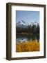 Scott Lake with Sister Mts, Willamette National Forest Oregon, USA-Jamie & Judy Wild-Framed Photographic Print