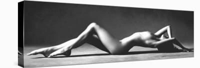 Nude Reclining-Scott McClimont-Framed Stretched Canvas