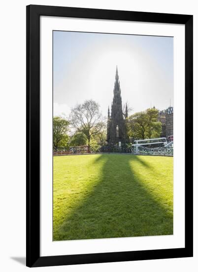 Scott Monument along Princess Street-Guido Cozzi-Framed Photographic Print