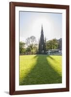 Scott Monument along Princess Street-Guido Cozzi-Framed Photographic Print