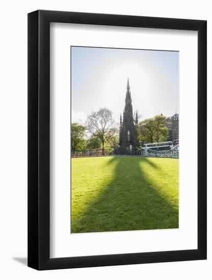 Scott Monument along Princess Street-Guido Cozzi-Framed Photographic Print