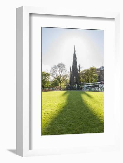 Scott Monument along Princess Street-Guido Cozzi-Framed Photographic Print