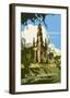 Scott Monument, Edinburgh - Dave Thompson Contemporary Travel Print-Dave Thompson-Framed Giclee Print