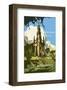 Scott Monument, Edinburgh - Dave Thompson Contemporary Travel Print-Dave Thompson-Framed Giclee Print