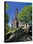 Scott Monument, Edinburgh, Lothian, Scotland, United Kingdom-Peter Scholey-Stretched Canvas