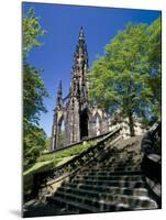 Scott Monument, Edinburgh, Lothian, Scotland, United Kingdom-Peter Scholey-Mounted Photographic Print