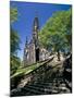 Scott Monument, Edinburgh, Lothian, Scotland, United Kingdom-Peter Scholey-Mounted Photographic Print