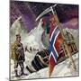 Scott Reached the Pole Only to Find That He Had Been Beaten by Amundsen-null-Mounted Giclee Print