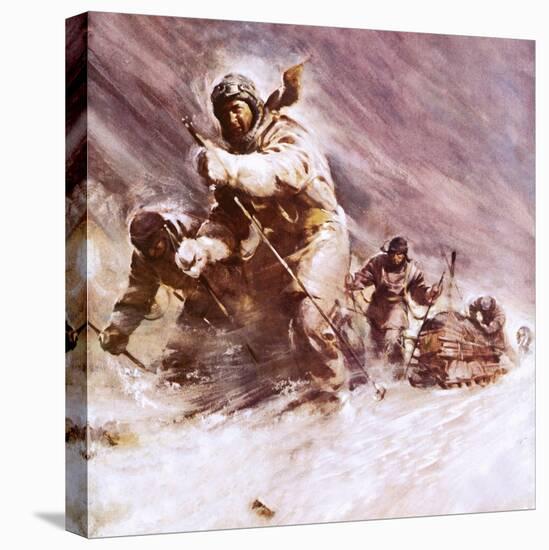 Scott's Expedition to the South Pole-McConnell-Stretched Canvas