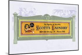 Scott's Laundry-null-Mounted Art Print