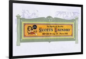 Scott's Laundry-null-Framed Art Print