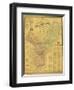 Scott's Map of the Consolidated City of Philadelphia, 1856-James Scott-Framed Giclee Print