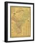 Scott's Map of the Consolidated City of Philadelphia, 1856-James Scott-Framed Giclee Print