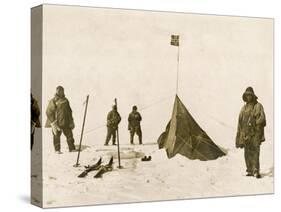Scott's Team Arrive at the South Pole to Find That Amundsen's Crew Have Beaten Them to It-null-Stretched Canvas