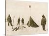 Scott's Team Arrive at the South Pole to Find That Amundsen's Crew Have Beaten Them to It-null-Stretched Canvas