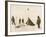 Scott's Team Arrive at the South Pole to Find That Amundsen's Crew Have Beaten Them to It-null-Framed Photographic Print