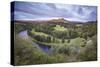 Scott's View Looking Towards Eildon Hill with the River Tweed in the Foreground, Scotland, UK-Joe Cornish-Stretched Canvas