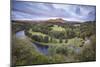 Scott's View Looking Towards Eildon Hill with the River Tweed in the Foreground, Scotland, UK-Joe Cornish-Mounted Photographic Print