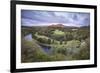 Scott's View Looking Towards Eildon Hill with the River Tweed in the Foreground, Scotland, UK-Joe Cornish-Framed Photographic Print