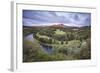 Scott's View Looking Towards Eildon Hill with the River Tweed in the Foreground, Scotland, UK-Joe Cornish-Framed Photographic Print