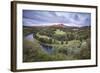 Scott's View Looking Towards Eildon Hill with the River Tweed in the Foreground, Scotland, UK-Joe Cornish-Framed Photographic Print