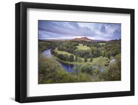 Scott's View Looking Towards Eildon Hill with the River Tweed in the Foreground, Scotland, UK-Joe Cornish-Framed Photographic Print