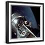 Scott Stands in the Open Hatch of the Apollo 9 Command Module Gumdrop, 1969-null-Framed Photographic Print