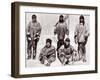 Scott, Wilson, Oates, Bowers and Evans at the South Pole, 18th January 1912-English Photographer-Framed Premium Photographic Print