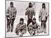 Scott, Wilson, Oates, Bowers and Evans at the South Pole, 18th January 1912-English Photographer-Mounted Premium Photographic Print