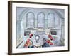 Scottie and Jack Grand Central Time-Zelda Fitzgerald-Framed Art Print