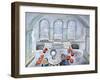 Scottie and Jack Grand Central Time-Zelda Fitzgerald-Framed Art Print