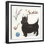 Scottie Dog Escapades-Kerri Elliot-Framed Art Print