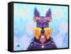 Scottie Dog L-Fernando Palma-Framed Stretched Canvas