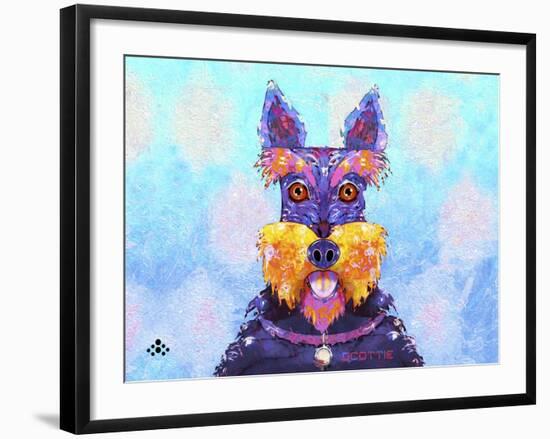 Scottie Dog L-Fernando Palma-Framed Giclee Print