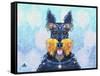 Scottie Dog LI-Fernando Palma-Framed Stretched Canvas