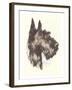 Scottie Dog-null-Framed Art Print