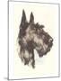 Scottie Dog-null-Mounted Art Print