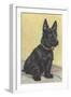 Scottie Dog-null-Framed Art Print