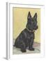 Scottie Dog-null-Framed Art Print