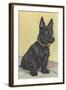 Scottie Dog-null-Framed Art Print